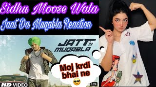 Reaction On Jaat Da Muqabla | Sidhu Moose Wala | Moosetape