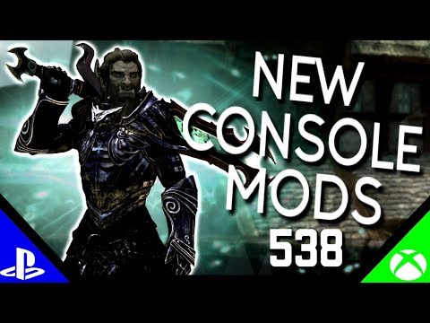 Skyrim Special Edition: ▶️5 BRAND NEW CONSOLE MODS◀️ #538 (PS4/XB1)