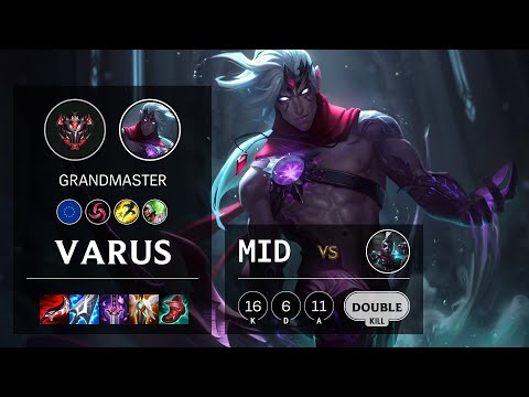Varus Mid vs Ekko - EUW Grandmaster Patch 11.8