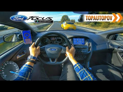 Ford Focus mk3 1.5EcoBoost (110kW) |56| 4K TEST DRIVE POV – SOUND, ACCELERATION, BRAKING🔸TopAutoPOV