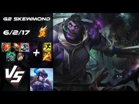 G2 Esports SkewMond JUNGLE Dr. Mundo vs Sejuani - EU Challenger Patch 25.24