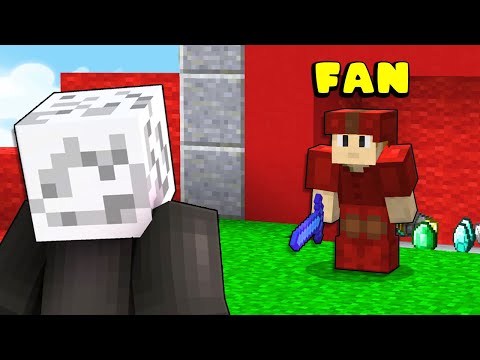 GIOCO CON UN FAN ALLE BEDWARS - Minecraft ITA