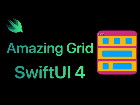 Build Amazing UI Design using SwiftUI Grid in SwiftUI 4
