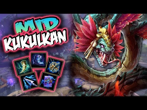 Smite | Kukulkan Build And Guide - Minions Win Games! | Smite Gameplay