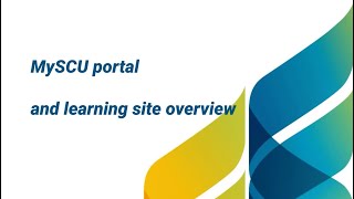 MySCU Portal Overview