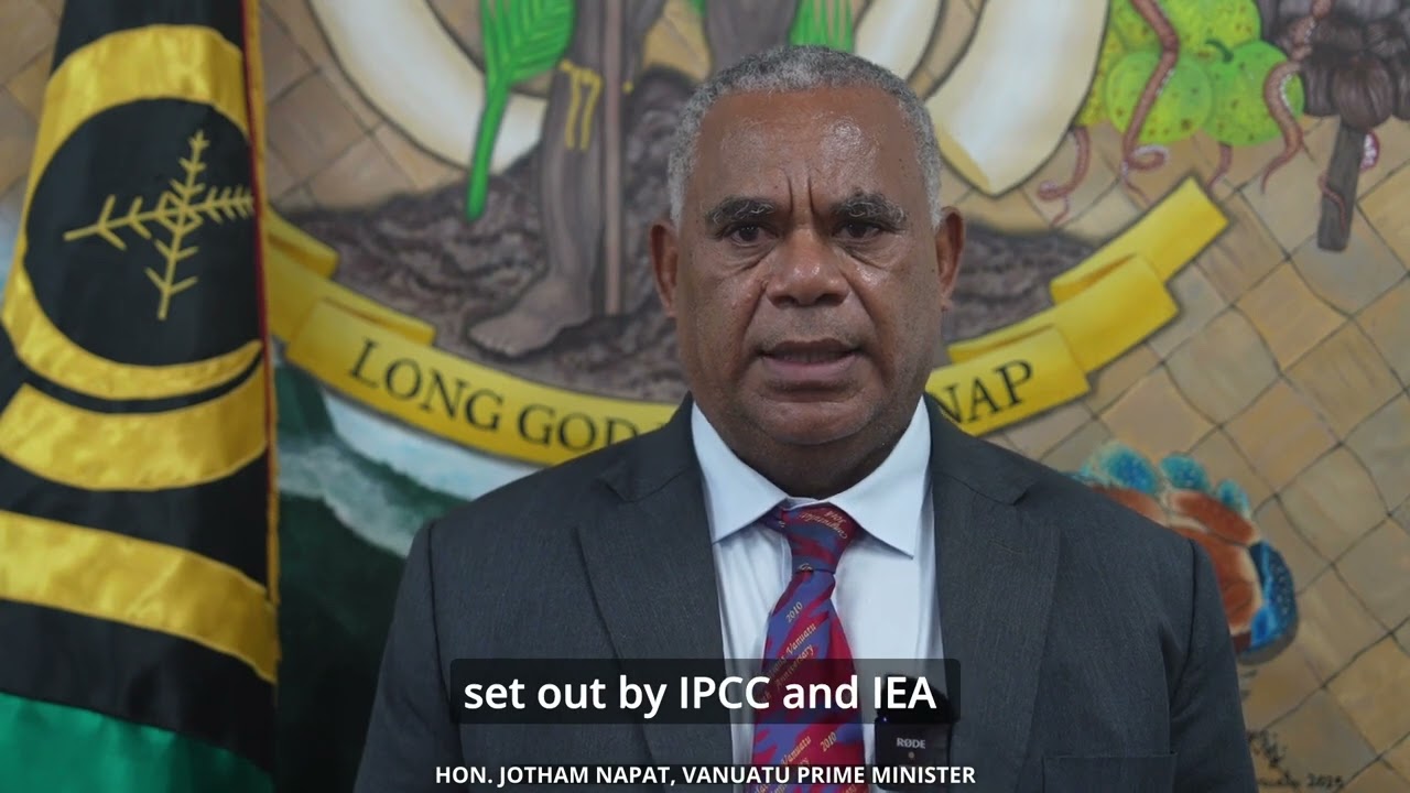 Hon PM Jotham Napat: The Survival of the Planet rests on the 2025 NDCs