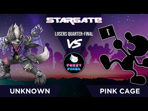 Unknown (Wolf) vs Pink Cage (Mr. Game & Watch) - Losers Quarter-Final - Stargate #43