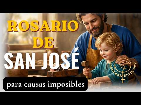 🌹Rosario de SAN JOSÉ 🙏Para todos los días🙏 Reza por cualquier Imposible