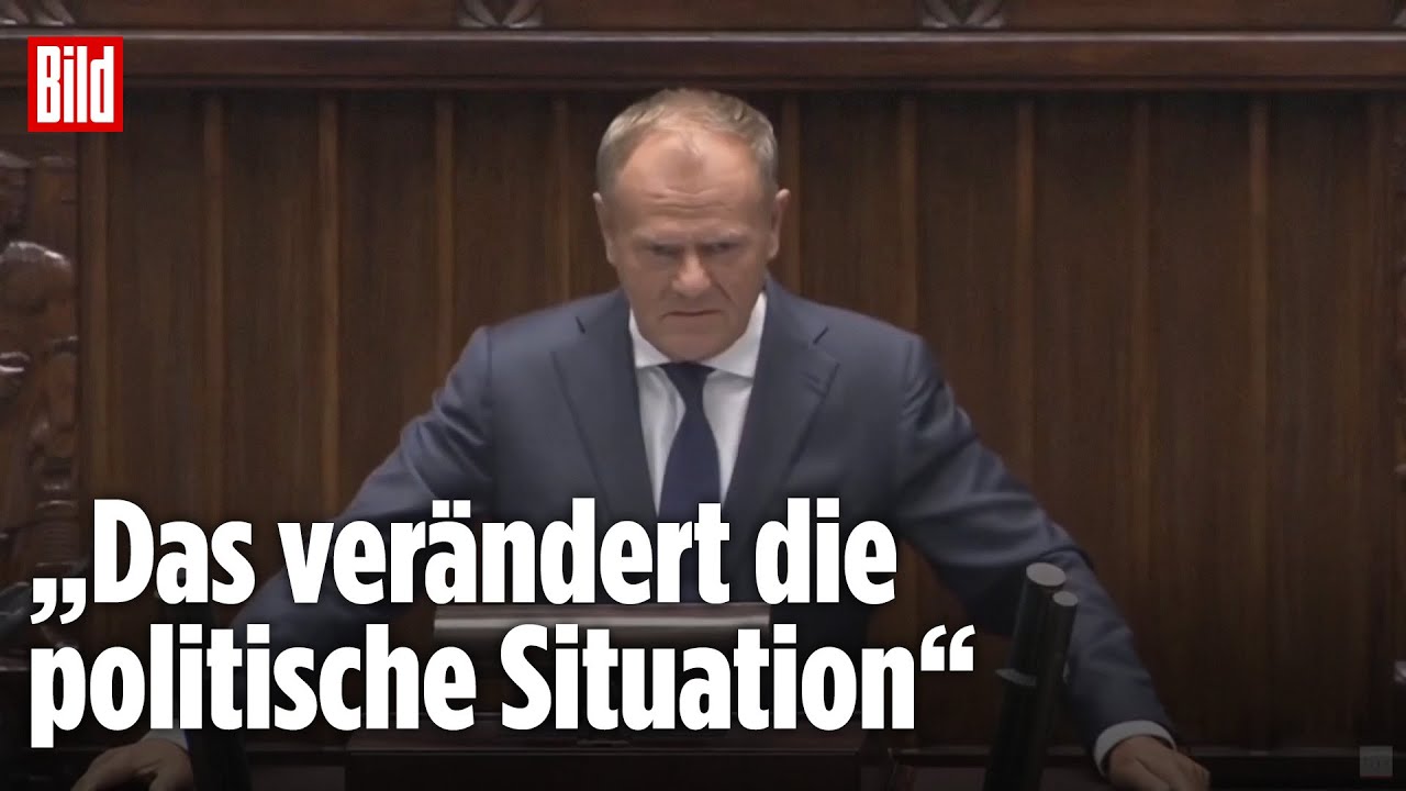 Donald Tusk zu Drohnen-Angriff: Sind Krieg näher als jemals zuvor