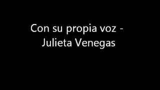 Con su propia voz - Julieta Venegas