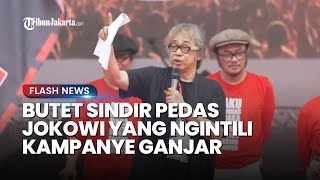 Butet Beri Sindiran Pedas ke Presiden Jokowi saat Kampanye Ganjar-Mahfud: Sudah Ada yang Ngintili!