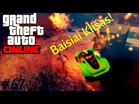 GTA 5 PC Online - Lietuviškai - Ep.67 BAISIAI Klišas!