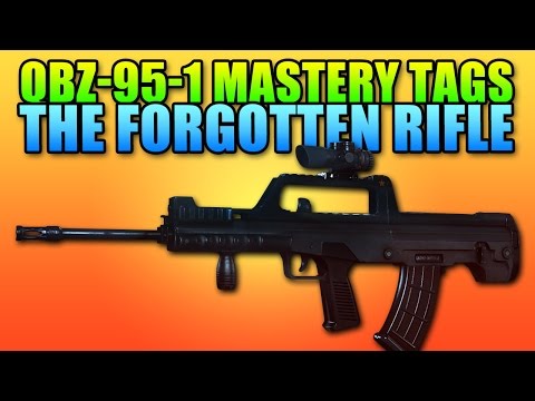 Battlefield 4 QBZ-95-1 Master Dog Tag - The Forgotten Assault Rifle