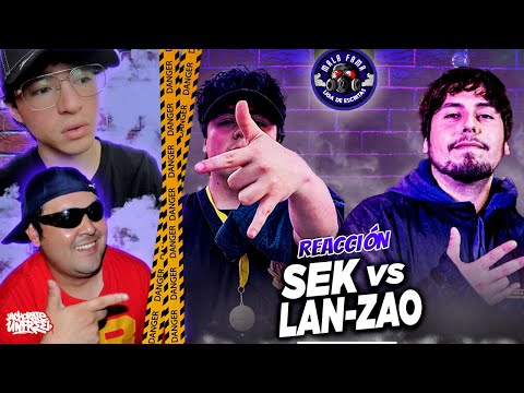 🇨🇱 LAN-ZAO VS SEK🤯 I FT SEMPITERNO I REACCIÓN MALA FAMA BATTLES #batallasescritas #curicó