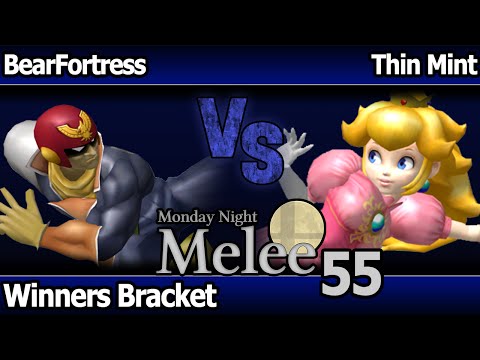 MNM 55 Melee - GLUE | BearFortress (C Falcon) vs Thin Mint (Peach) - Winners Bracket