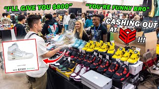 CASHING OUT AT THE SNEAKER EXIT DALLAS 2022! *Craziest Reselling Event of the Year*