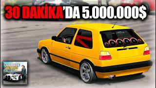 TESİSATLI GOLF'Ü 5.000.000$'A SATTIM! SIFIRDAN KARİYER | Car Parking Multiplayer