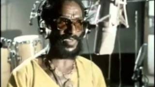 Lee Perry performing at the Joe Gibbs Studio