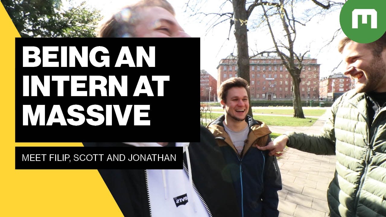 Internship at a Game Studio - Meet three of our Massive interns