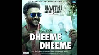 Dheeme Dheeme song artwork