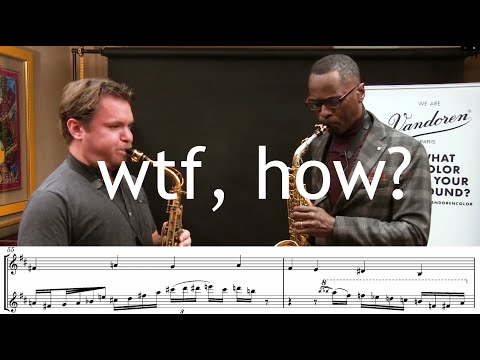 Baptiste Herbin & Mark Gross on Billie's Bounce // Transcription