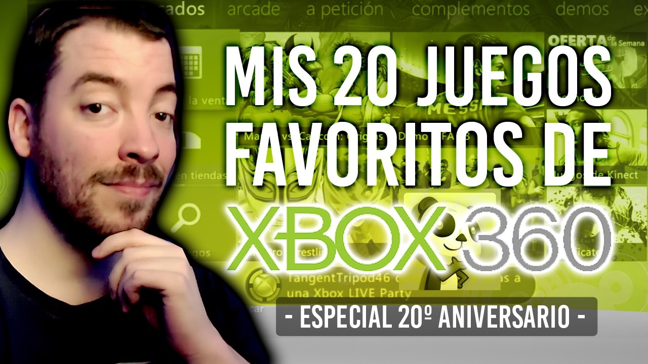 20 AÑOS de XBOX 360: Mis 20 JUEGOS FAVORITOS de una de las CONSOLAS DE MI VIDA