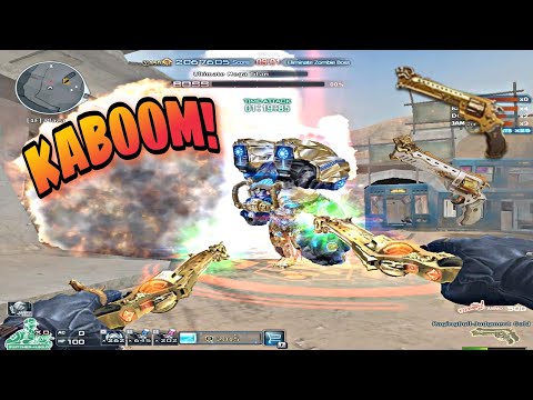 Raging Bull-Judgement Gold (GamePlay) NEW CRATER ZA MODE CrossFire | CFPH| EJRM ZombieV4