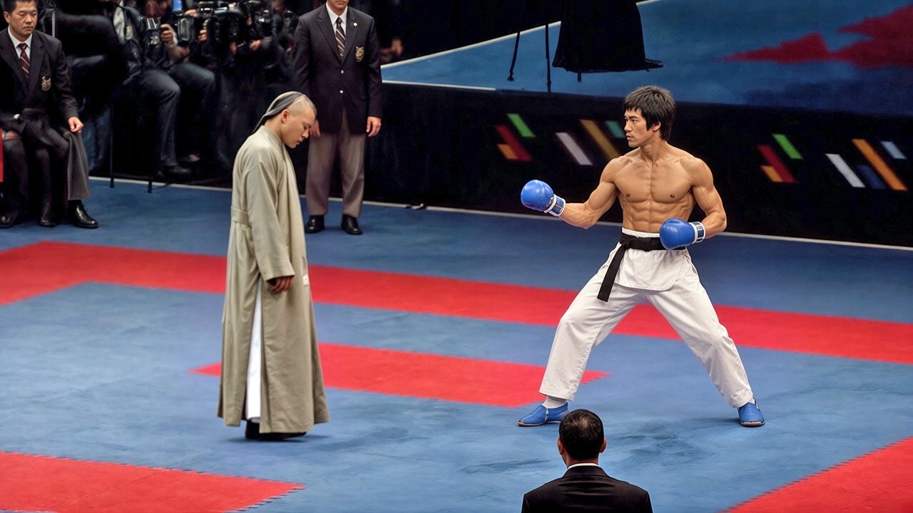 KungFu Master Shaolin VS Bruce Lee | Don't Mess With Bruce Lee!【FULL FIGHT】