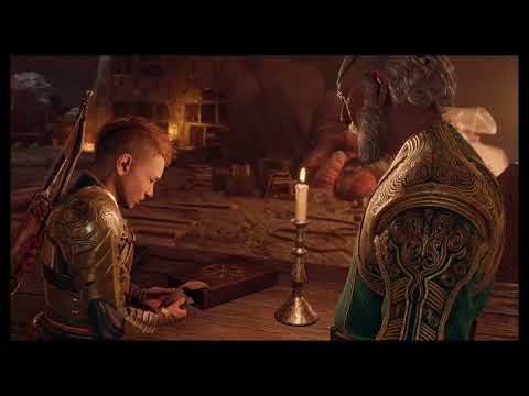 Odin Explains How he Lost One Eye - God of War Ragnarok