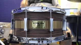 Pork Pie Rosewood/Zebra Snare Drum 6.5x14 - The Drum Shop North Shore