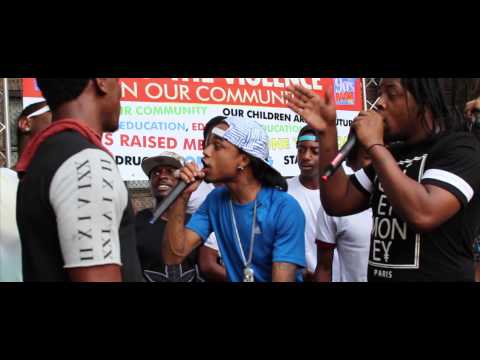 Rowdy Rebel Performs  "Block on fire"  Live at 90z Summer Jam
