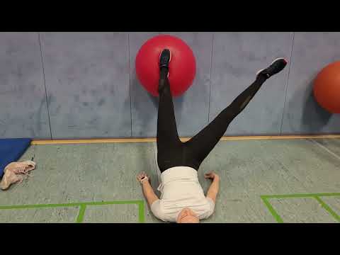 Training mit Abstand - Teil 97 - Kraft-  und Stabilisationstraining mit Gymnastikball - Teil IV