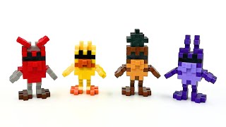 Plus-Plus FNAF Characters instructions