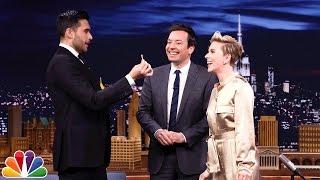 Scarlett Johansson Gets a Special Magic Trick from Dan White