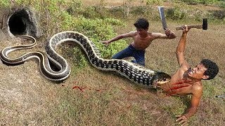 Easy Snake Trap - Build Underground Python Trap Ma