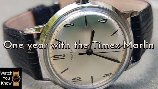 I've had the Timex Marlin for one year - here's what I think of it now. REVIEW