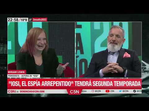 Miriam Lewin, autora de "IOSI, el espía arrepentido" con Pablo Duggan