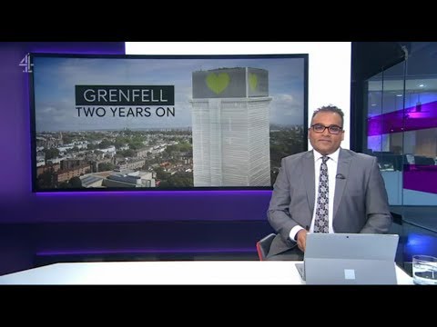 Grenfell - End Our Cladding Scandal - Channel 4 News - 14/6/19