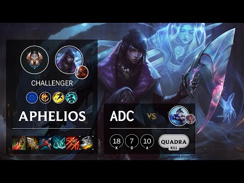 Aphelios ADC vs Ashe - EUW Challenger Patch 10.15