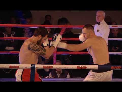 Ring Rooster 2018 Boxe Pro Super medi Gurau Mongardi