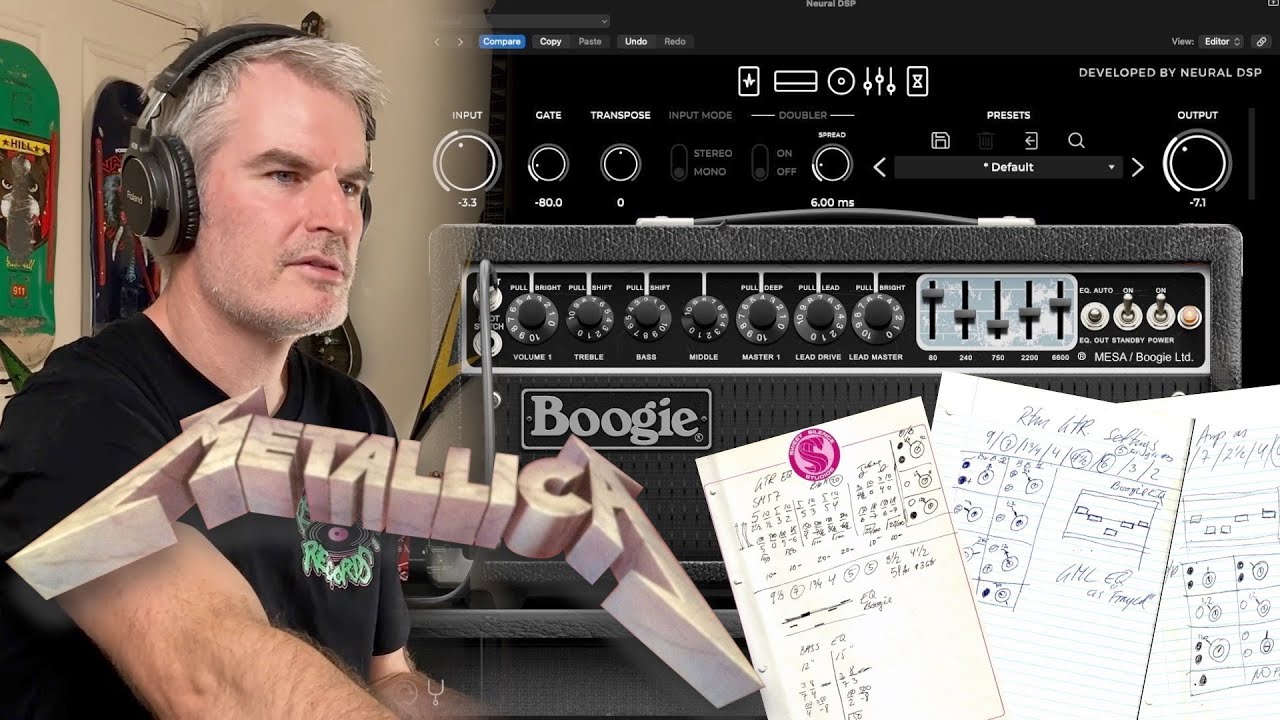 Neural DSP Mesa MkIIc+ Plugin - Does It Master The Puppets Using Rasmussen's Studio Notes - YouTube