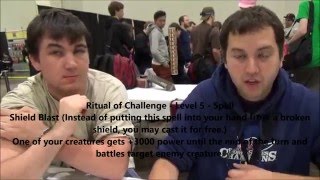 10/12/14 Kaijudo Deck Tech: 1st Place RI Vortex Championship Mono-Nature Brian Jessing & Kevin Lieb