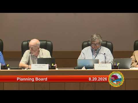 8.20.2026 Planning Board