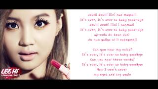 [ROM/ENG/MP3] Lee Hi - It&#39;s Over