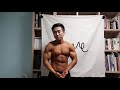 [한의빌더] 100% 네츄럴. 대회 전날 바디체크.