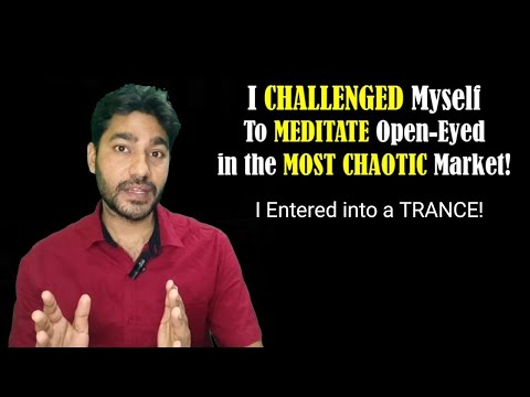 HO MEDITATO ad occhi aperti nel mercato più PAZZO: non crederai a quello che è SUCCESSO!