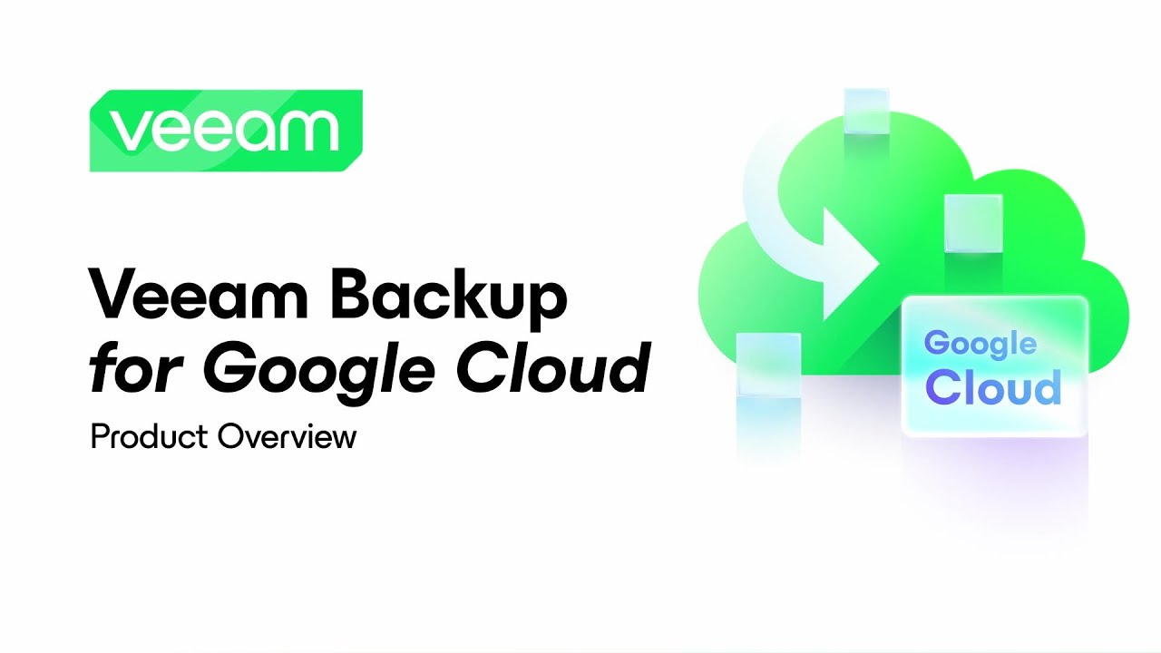 Veeam Backup Demo: Safeguarding Google Cloud Data