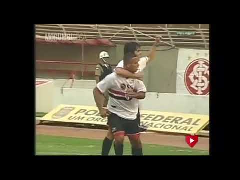 Luis Fabiano Clemente (São Paulo) - 07/11/2001 - Internacional 1x4 São Paulo - 1 gol