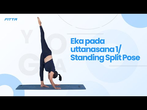 Eka pada uttanasana 1/ Standing Split Pose