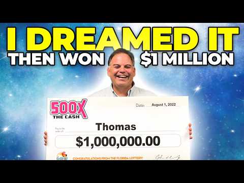 Lottery Winner Says His Dream Predicted $1 Million Win